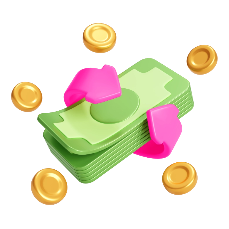 Imagen animada de dinero