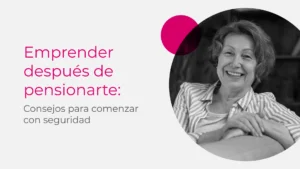 Pensionado colombiano trabajando en su emprendimiento con el respaldo financiero de Avista